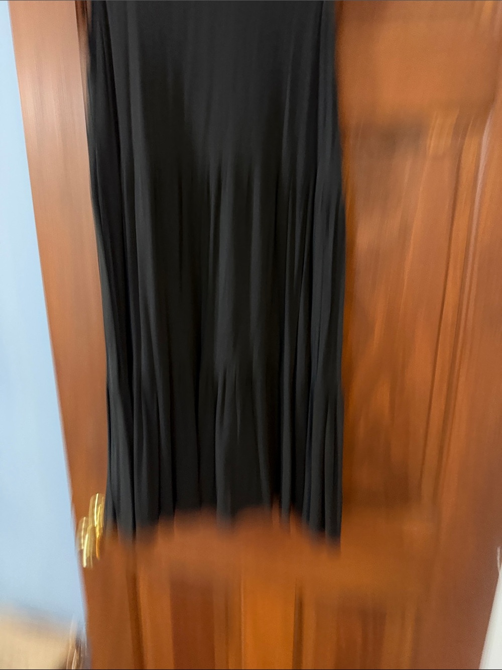 Mud Pie Black Sleeveless Tiered Midi Dress - Picture 3 of 3